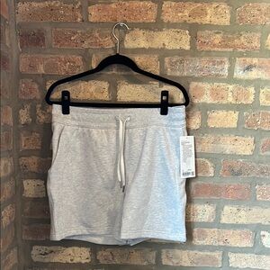 Lululemon Athletica Gray Athletic Shorts Soft Cotton Blend